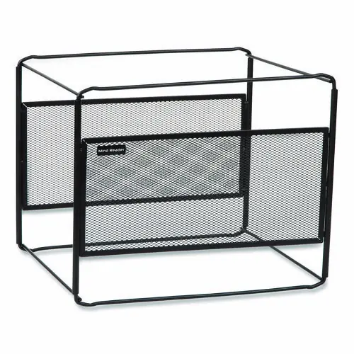 Mind Reader Hanging File Folder Organizer, Letter Size, Black