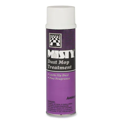 Misty® Dust Mop Treatment, Pine Scent, 20 oz Aerosol Spray - 12/Carton (Non-Stock, Extended Delivery Time)