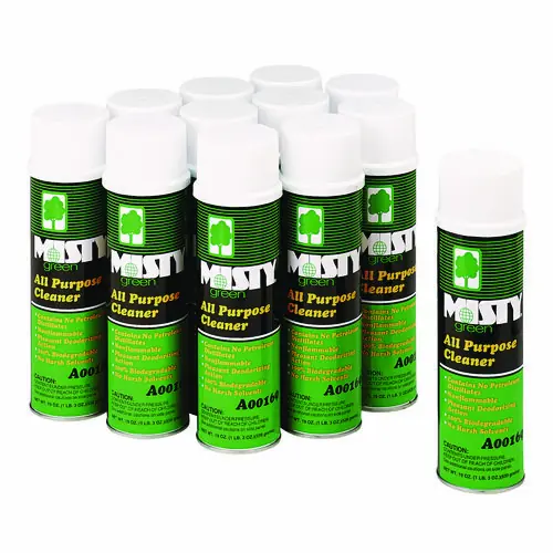 Misty® Green All-Purpose Cleaner, Citrus Scent, 19 oz Aerosol Spray, 12/Carton