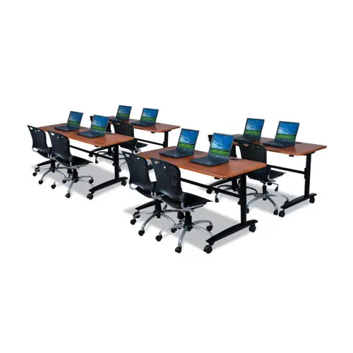 MooreCo™ Lumina Table Top, Rectangular, 72w x 24d, Cherry