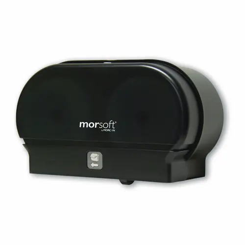Morcon Tissue Morsoft Small Core Tissue Dispenser, Black Translucent
