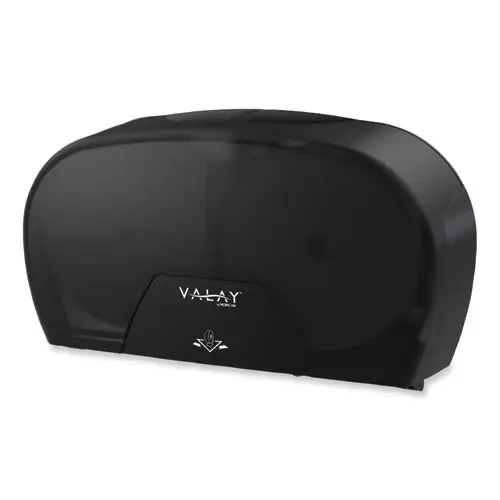 Morcon Tissue Valay Small Core Jumbo Bath Tissue Dispenser, Black