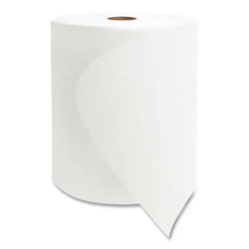 Morcon Tissue Valay Universal TAD Roll Towels, 1-Ply, 8" x 600 ft, White, 6 Rolls/Carton