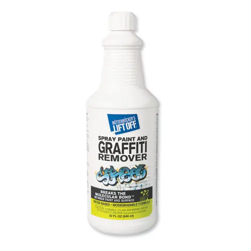 Motsenbocker's Lift-Off® 4 Spray Paint Graffiti Remover, 32oz Bottle, 6/Carton