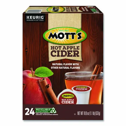 Mott's® Hot Apple Cider K-Cup Pods, 24/Box