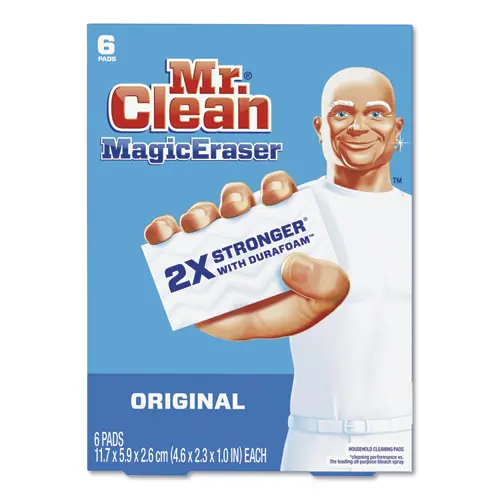 Mr. Clean® Magic Eraser, White, 6-Pack