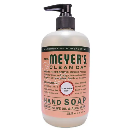 Mrs. Meyer's® Clean Day Liquid Hand Soap, Geranium Scent, 12.5 oz