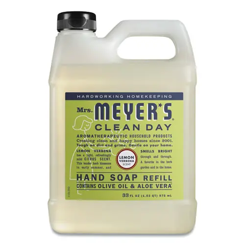 Mrs. Meyer's® Clean Day Liquid Hand Soap Refill, Lemon Verbena Scent, 33 oz