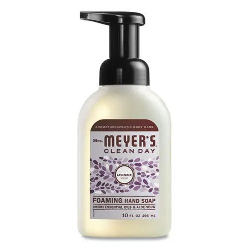Mrs. Meyer's® Foaming Hand Soap, Lavender Scent, 10 oz, 6/Carton