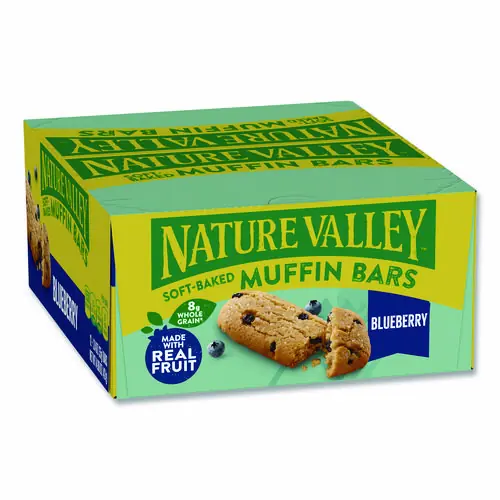 Nature Valley® Blueberry Soft-Baked Muffin Bar, 12 Bars, 1.24 oz Each