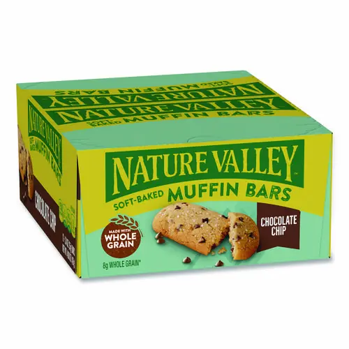 Nature Valley® Chocolate Chip Soft-Baked Muffin Bar, 1.24 oz, 12/Box