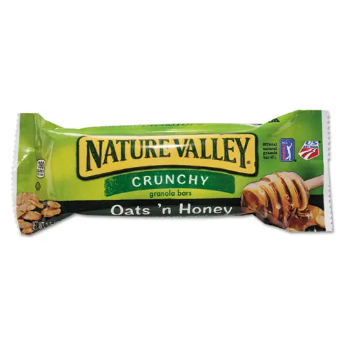 Nature Valley® Granola Bars, Oats'n Honey Cereal, 18 Bars per Box, 1.5 oz Each