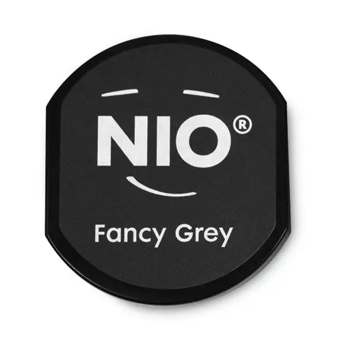 NIO® Ink Pad for NIO® Stamp with Voucher, Fancy Gray