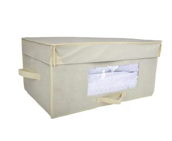 Non-Woven Blanket Boxes with Vinyl Window