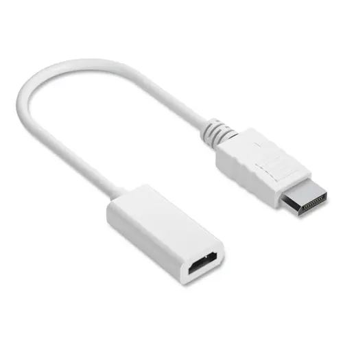 NXT Technologies™ DisplayPort to HDMI Adapter, 6", White