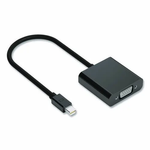 NXT Technologies™ Mini DisplayPort to VGA Adapter, 6", Black