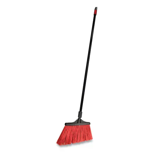 O-Cedar® Commercial MaxiStrong Angle Broom, 56" Handle, Black, 6/Carton