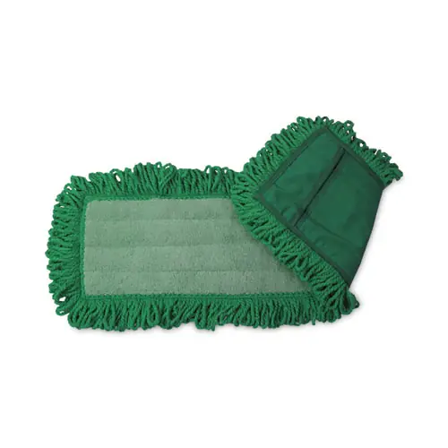 O'Dell® Microfiber Dust Mop Pad, 60" x 5", Green