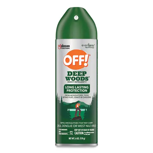 OFF!® Deep Woods Insect Repellent, 6 oz Aerosol Spray