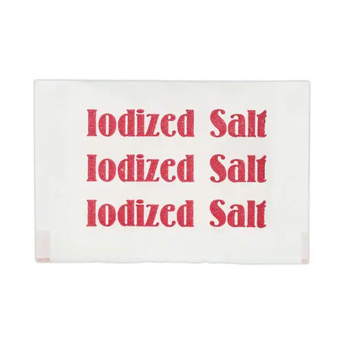 Office Snax® Iodized Salt Packets, 0.75 g Packet, 3,000/Box