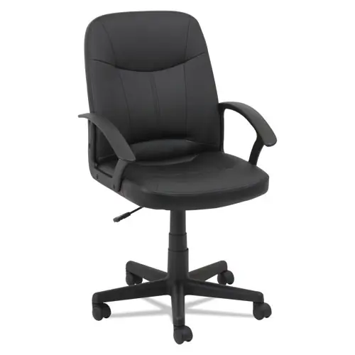 OIF Executive Office Chair, Black, Supports Up to 250 lb, Adjustable Height 16.54" - 19.84"
