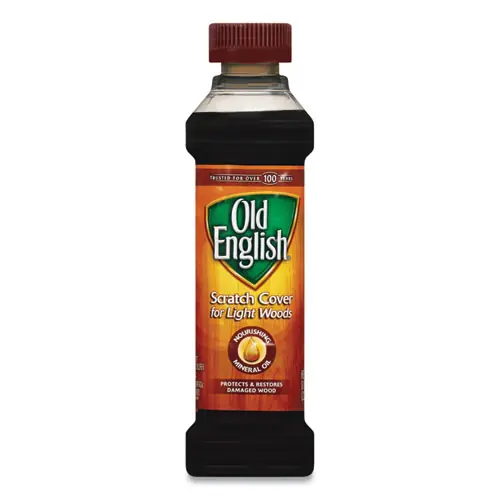 OLD ENGLISH® Furniture Scratch Cover, For Light Wood, 8 oz Bottle