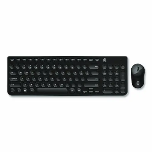 OTM Essentials™ Pro Wireless Keyboard and Optical Mouse Combo, 2.4 GHz Frequency, Black