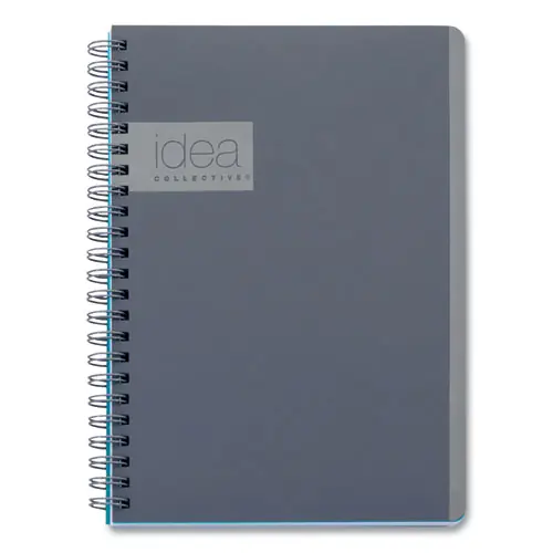 Oxford™ Idea Collective Professional Notebook, 1-Subject, Medium/College Rule, Gray Cover
