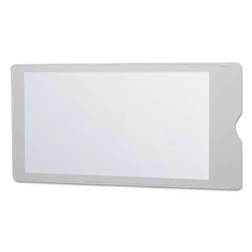 Oxford™ Utili-Jac Heavy-Duty Clear Plastic Envelope, 4 x 9, Clear, 50/Box