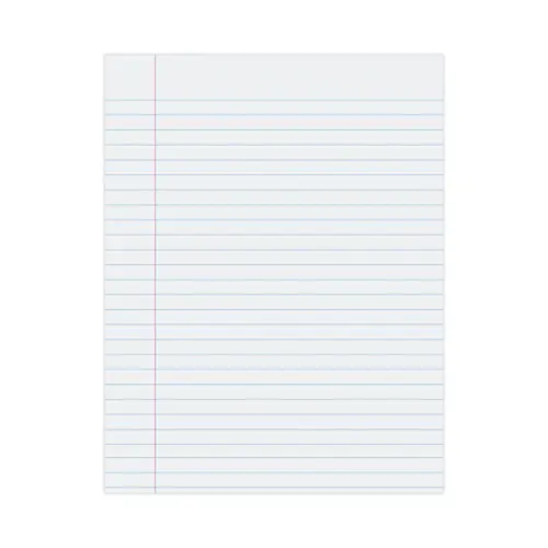 Pacon® Composition Paper, Wide/Legal Rule, 8.5 x 11, 500 Sheets per Pack