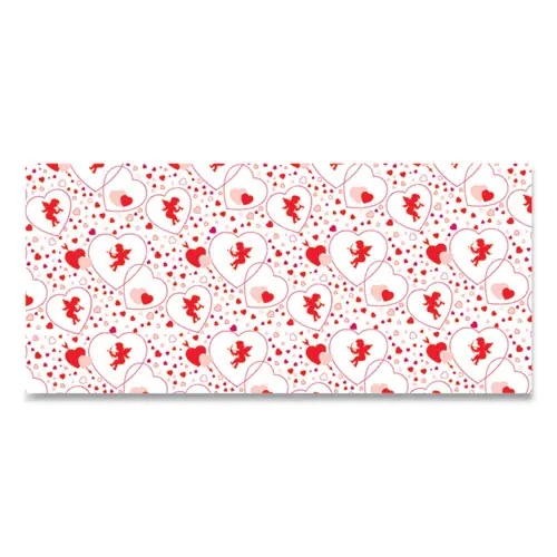 Pacon® Corobuff Corrugated Paper Roll, Cupids Hearts