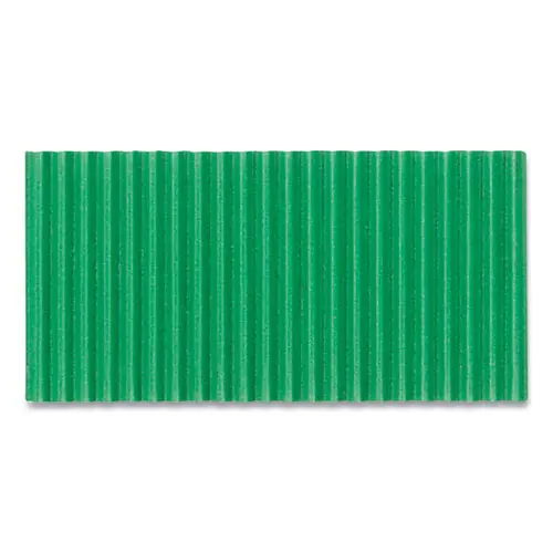 Pacon® Corobuff Corrugated Paper Roll, Emerald Green, 48" x 25 ft