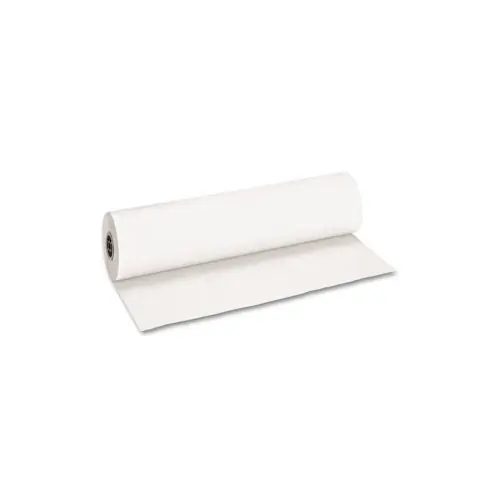Pacon® Decorol Flame Retardant Art Rolls, Frost White, 36" x 1000 ft, 40 lb Cover Weight