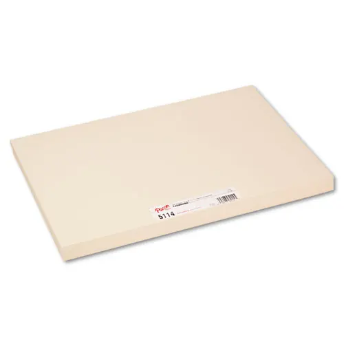 Pacon® Heavyweight Tagboard, Manila, 12" x 18", 100/Pack