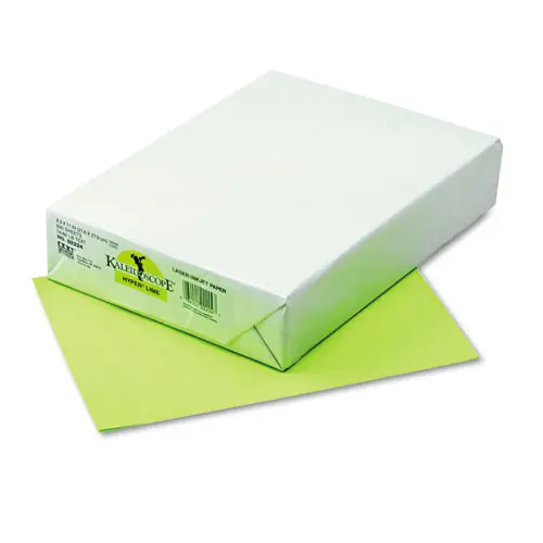 Pacon® Kaleidoscope Multipurpose Colored Paper, Hyper Lime, 500 Sheets