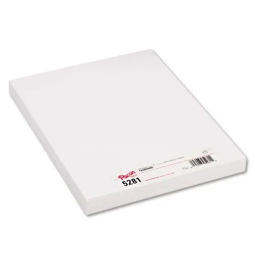 Pacon® Medium Weight Tagboard, 12 x 9, White, 100/Pack