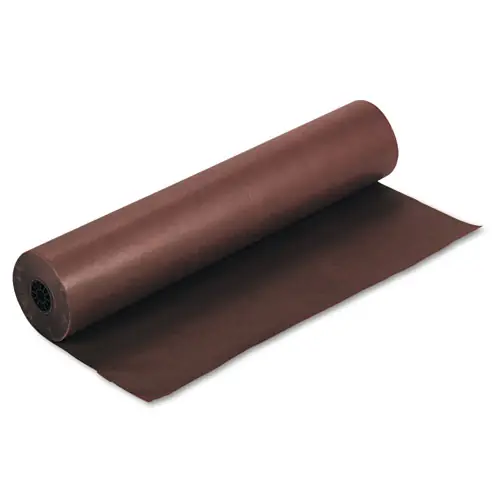 Pacon® Rainbow Duo-Finish Colored Kraft Paper, Brown, 36" x 1,000 ft, 35 lb Wrapping Weight