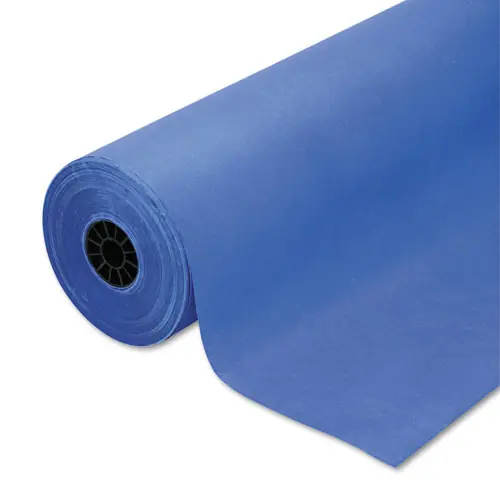 Pacon® Rainbow Duo-Finish Colored Kraft Paper, Royal Blue, 36" x 1,000 ft, 35 lb