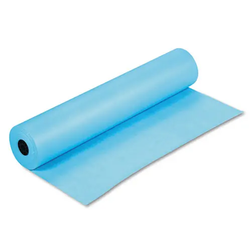 Pacon® Rainbow Duo-Finish Colored Kraft Paper, Sky Blue, 36" x 1,000 ft, 35 lb Wrapping Weight