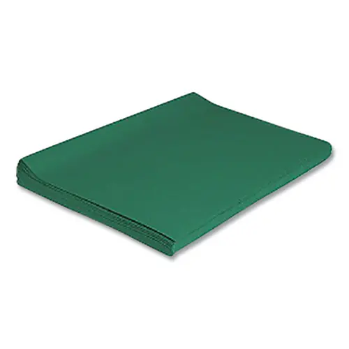 Pacon® Spectra Art Tissue, Emerald Green, 20" x 30", 24 Sheets, 23 lb Tissue Weight
