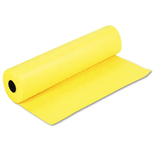 Pacon® Spectra ArtKraft Duo-Finish Paper, Canary Yellow, 36" x 1,000 ft, 48 lb Text Weight