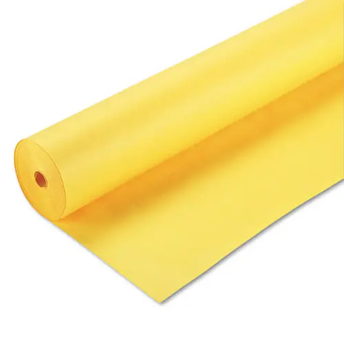 Pacon® Spectra ArtKraft Duo-Finish Paper, Canary Yellow, 48" x 200 ft, 48 lb Text