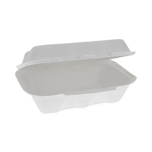 Pactiv Evergreen EarthChoice® Bagasse Hinged Lid Container