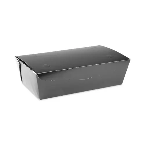 Pactiv Evergreen EarthChoice OneBox Paper Box, Black, 162/Carton