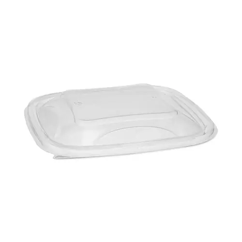 Pactiv Evergreen EarthChoice Recycled PET Container Lid, Clear, 300/Carton
