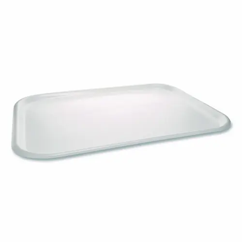 Pactiv Evergreen Laminated Foam Serving Tray, 18 x 14, White, 100/Carton