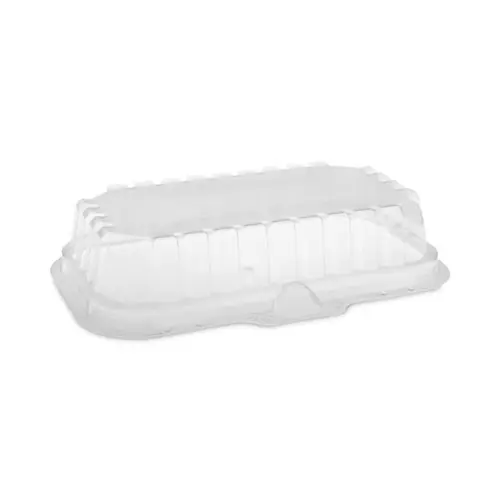 Pactiv Evergreen OPS Dome-Style Lid, 17S Shallow Dome, Clear Plastic, 252/Carton
