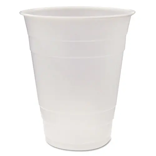 Pactiv Evergreen Translucent Drink Cups, 16 oz, Plastic, 80/Pack, 12 Packs/Carton