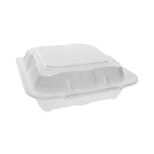 Pactiv Evergreen Vented Foam Hinged Lid Container