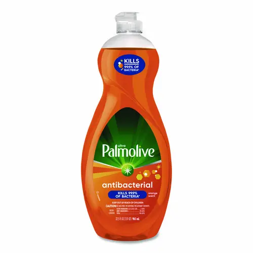 Palmolive® Ultra Antibacterial Dishwashing Liquid, Orange Scent, 32.5 oz Bottle